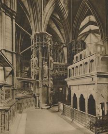 The Shrine of Edward the Confessor Behind The High Altar c1935. Creator: King