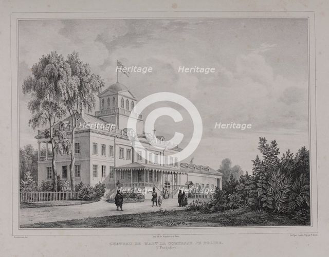 The Shuvalov Palace in Pargolovo, 1833.