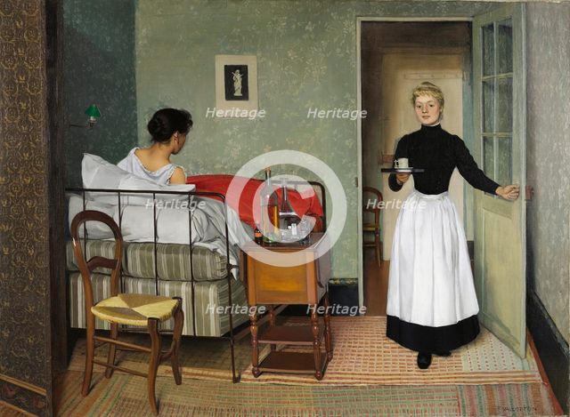 The sick, 1892. Creator: Vallotton, Felix Edouard (1865-1925).