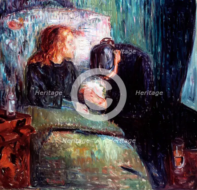 'The Sick Child', 1907. Artist: Edvard Munch