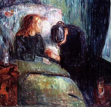 The Sick Child 1907. Artist: Edvard Munch