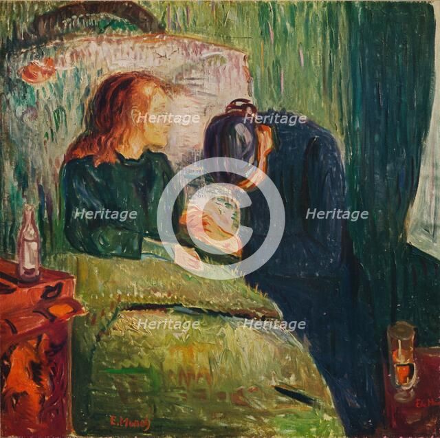 'The Sick Child', 1907. Artist: Edvard Munch.