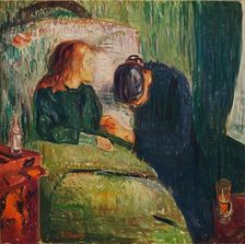 The Sick Child 1907. Artist: Edvard Munch