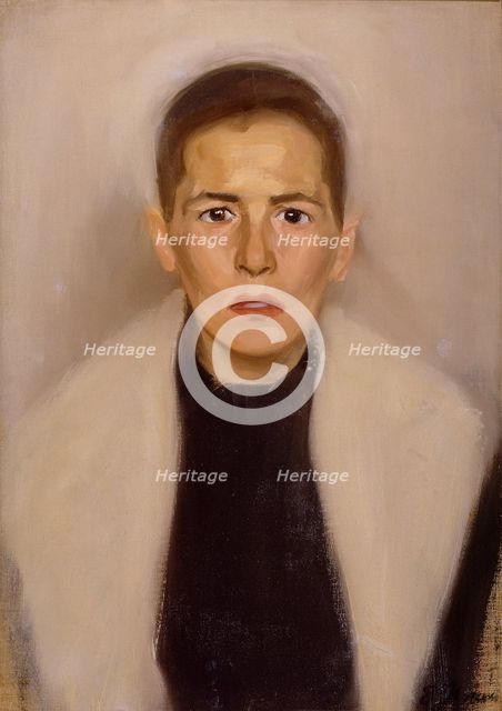 The Sick Woman, 1907. Creator: Einar Ilmoni.