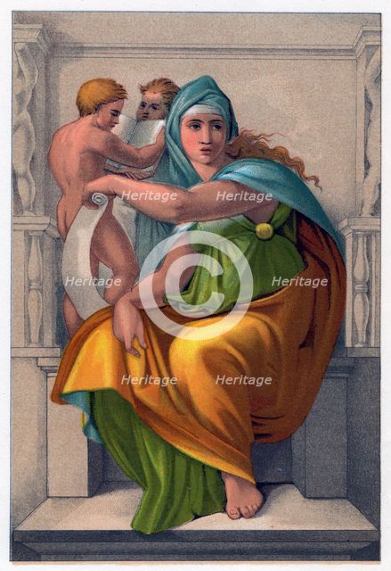 'The Sibyl of Delphi'. Artist: Unknown