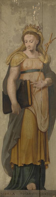 The Sibyl and the Church, 1565. Creator: Lambert van Noort