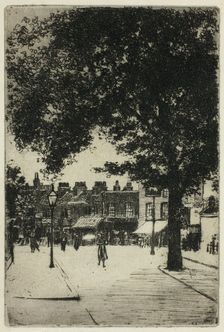 The Sign of White Horse, Parson's Green, 1906. Creator: Theodore Roussel