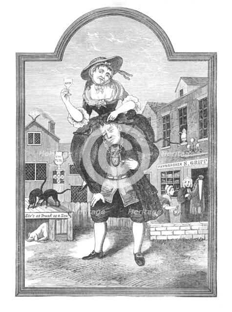 The sign of the Mischief, 1897. Artist: Unknown.