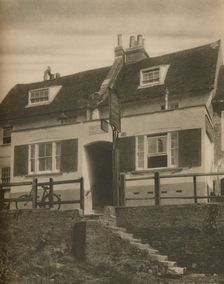 The Sign of the Bull's Head at Strand-On-the-Green c1935. Creator: Field