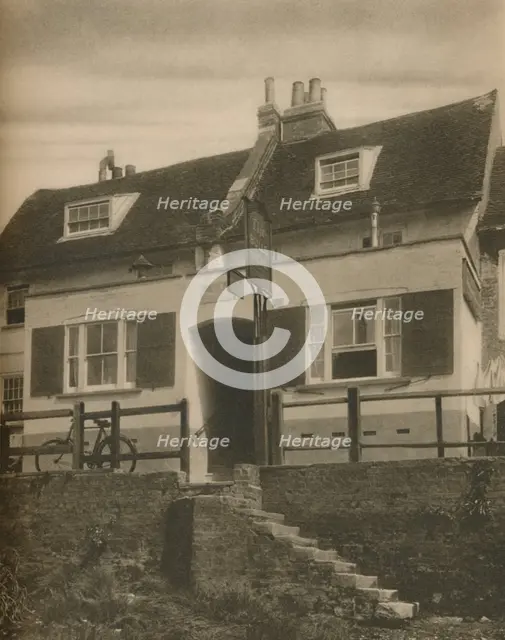 'The Sign of the Bull's Head at Strand-On-the-Green', c1935. Creator: Field.