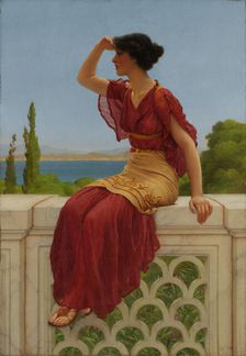 The Signal, 1899. Creator: John William Godward