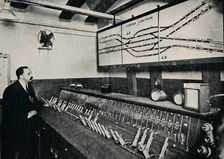 The Signal-Box at a Tube Railway Junction 1926