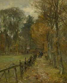 The Side of the Meadow, c1880-1940. Creator: Franz Courtens