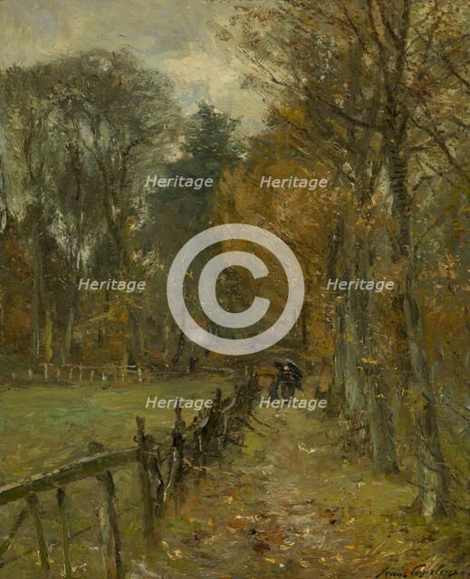 The Side of the Meadow, c1880-1940. Creator: Franz Courtens.