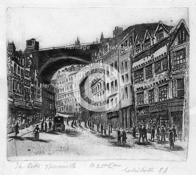 The Side, Newcastle Upon Tyne. Artist: Unknown