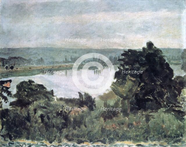 'The Siene near Vernon', c1911. Artist: Pierre Bonnard