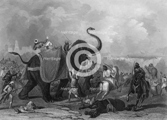 'The Siege of Mooltan' (Multan), India, 1849 (c1857).Artist: J Rogers