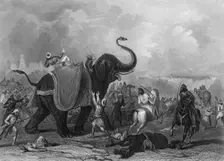 The Siege of Mooltan (Multan), India, 1849 (c1857).Artist: J Rogers