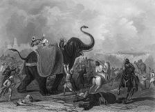 The Siege of Mooltan (Multan), India, 1849 (c1857).Artist: J Rogers