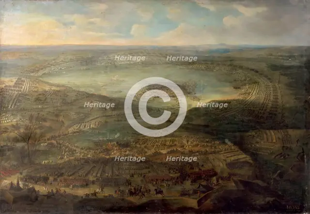 The Siege of Mons,  1691. Artist: Martin, Jean-Baptiste (1659-1735)