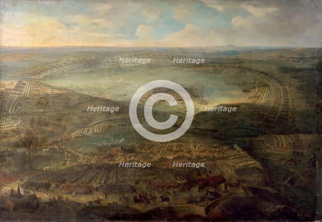 The Siege of Mons,  1691. Artist: Martin, Jean-Baptiste (1659-1735)