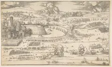 The Siege of a Fortress.n.d. Creator: Albrecht Durer