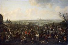 The Siege of a Town 1660. Artist: Adam Frans van der Meulen