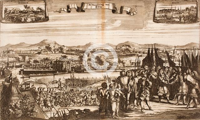 The Siege of Bonn, 1689 (From: Schauplatz des Krieges). Creator: Anonymous.