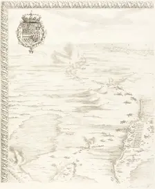 The Siege of Breda [plate 1 of 6], 1627/1628. Creator: Jacques Callot