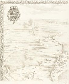 The Siege of Breda [plate 1 of 6], 1627/1628. Creator: Jacques Callot