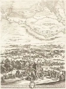 The Siege of Breda [plate 5 of 6], 1627/1628. Creator: Jacques Callot