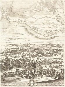 The Siege of Breda [plate 5 of 6], 1627/1628. Creator: Jacques Callot
