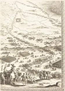 The Siege of Breda [plate 6 of 6], 1627/1628. Creator: Jacques Callot