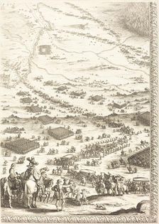 The Siege of Breda [plate 6 of 6], 1627/1628. Creator: Jacques Callot