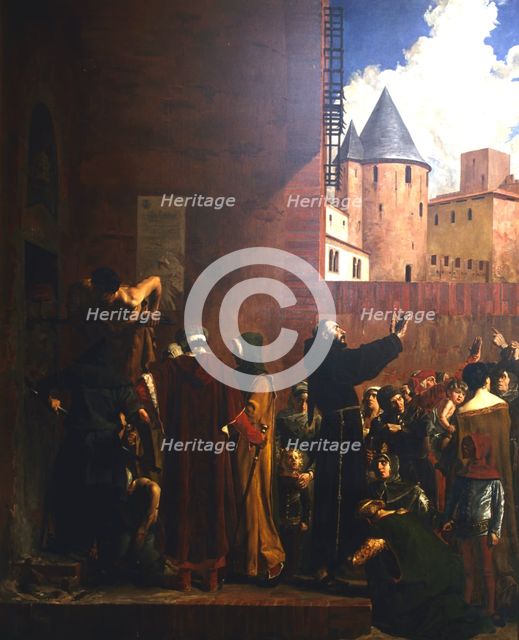 'The Siege of Carcassonne', 1209 (c1858-1921). Artist: Jean-Paul Laurens