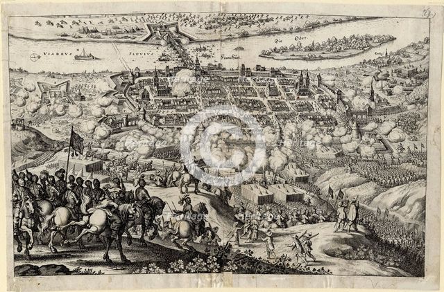 The Siege of Frankfurt an der Oder by Swedes on April 1631, 1631-1640.