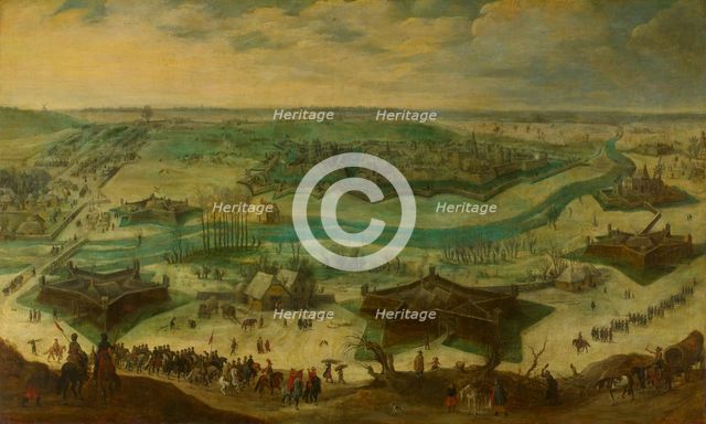 The Siege of Jülich, 1621-22, c.1635. Creator: Sebastian Vrancx.