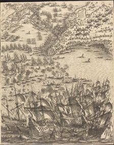 The Siege of La Rochelle [plate 11 of 16; set comprises 1952.8.97-112], 1628/1631. Creator: Jacques Callot