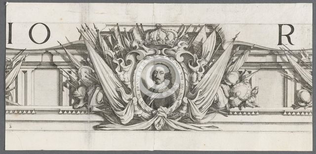 The Siege of La Rochelle: Plate 2, 1628-1630. Creator: Michael Lasne (French, 1590-1667); Abraham Bosse (French, 1602-1676), and.