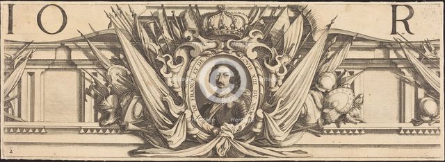 The Siege of La Rochelle [plate 2 of 16; set comprises 1952.8.97-112], 1628/1631. Creators: Michel Lasne, Abraham Bosse.
