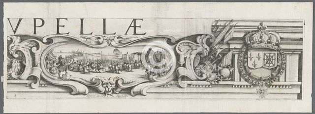 The Siege of La Rochelle: Plate 3, 1628-1630. Creator: Jacques Callot (French, 1592-1635); Abraham Bosse (French, 1602-1676), and.