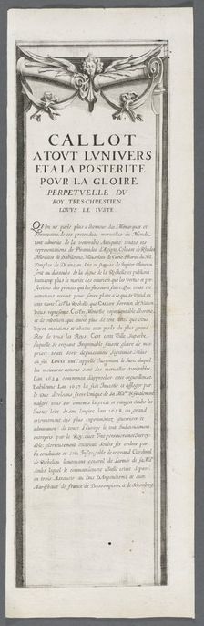 The Siege of La Rochelle: Plate 4, 1628-1630. Creator: Jacques Callot (French, 1592-1635)