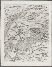 The Siege of La Rochelle: Plate 7, 1628-1630. Creator: Jacques Callot (French, 1592-1635)