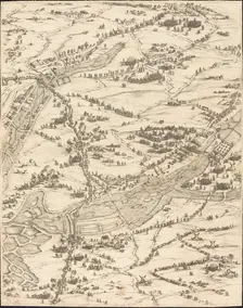 The Siege of La Rochelle [plate 7 of 16; set comprises 1952.8.97-112], 1628/1631. Creator: Jacques Callot