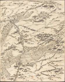 The Siege of La Rochelle [plate 7 of 16; set comprises 1952.8.97-112], 1628/1631. Creator: Jacques Callot