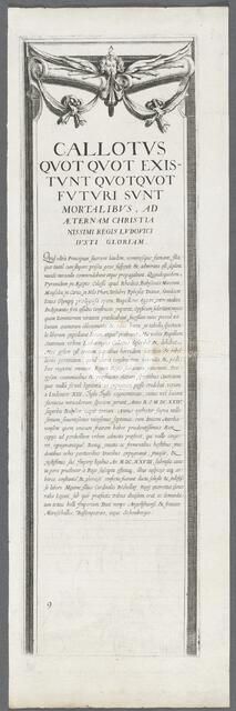 The Siege of La Rochelle: Plate 8, 1628-1630. Creator: Jacques Callot (French, 1592-1635), assistant of.