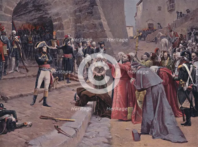 'The Siege of Pavia', 1796, (1896).  Artist: Unknown.