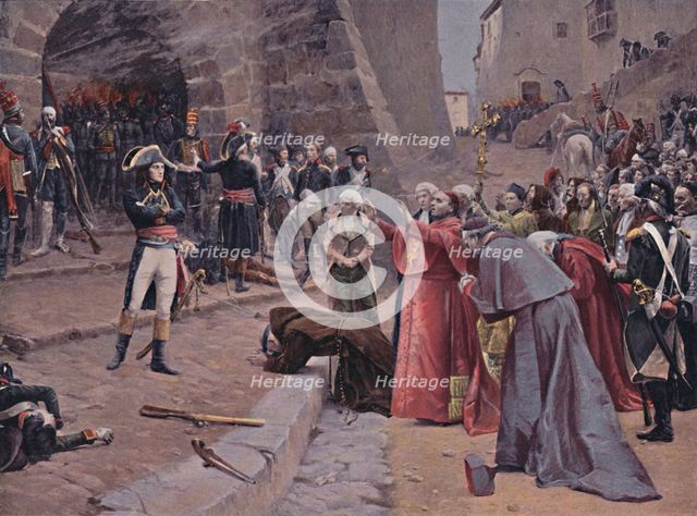 'The Siege of Pavia', 1796, (1896).  Artist: Unknown.