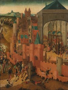 The Siege of Rhenen, c.1499-c.1525. Creator: Master of Rhenen