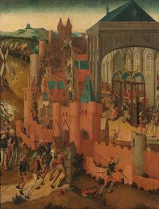 The Siege of Rhenen, c.1499-c.1525. Creator: Master of Rhenen